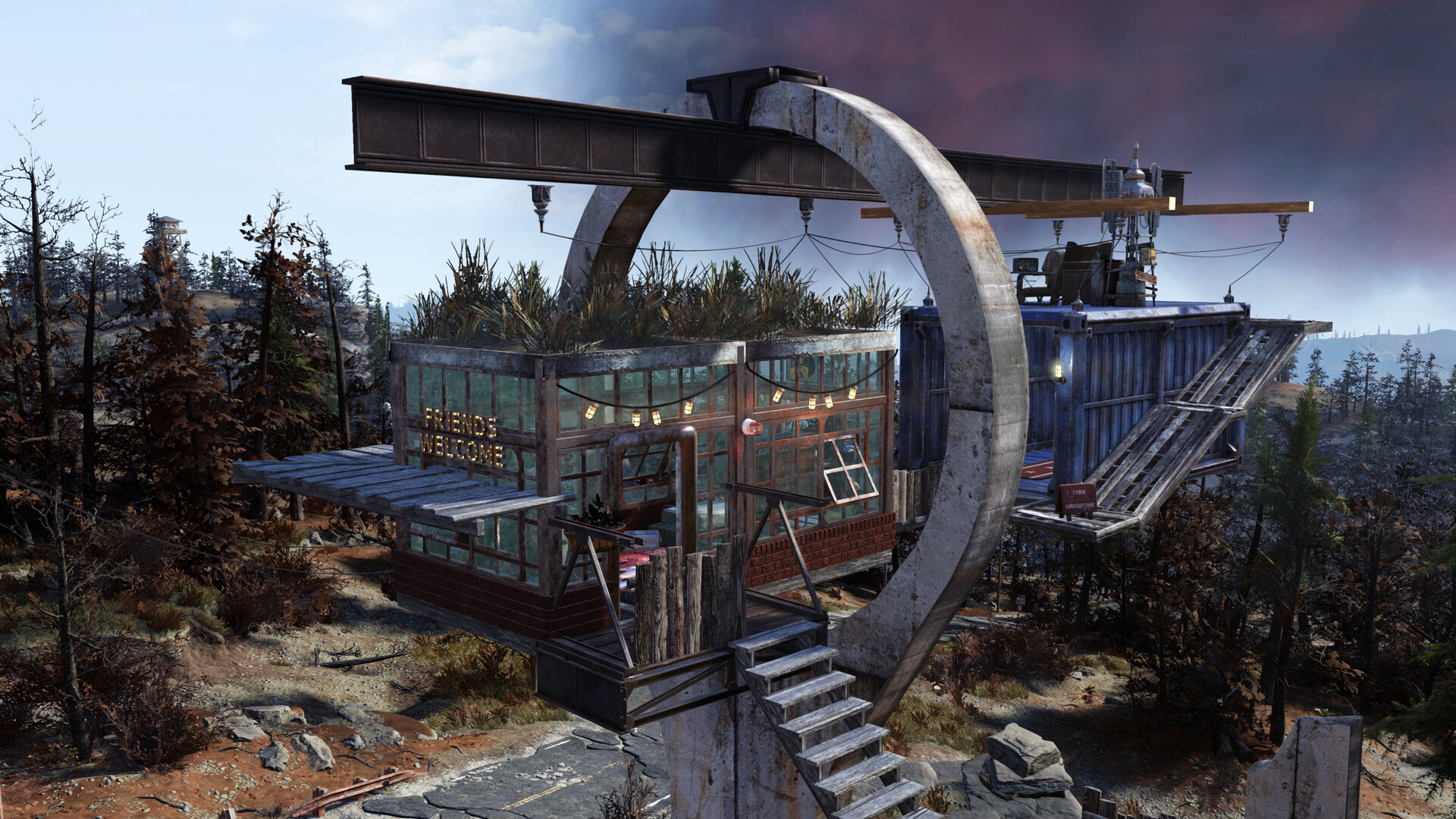 Official Fallout 76 Steam screenshot showing a combat scene with enemies in Appalachia.