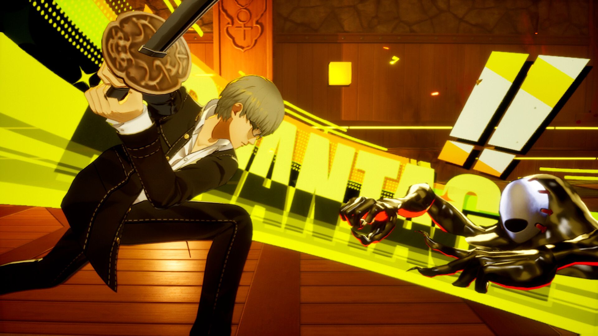 Official Persona 4 Revival screenshot showing another view of the remake's updated presentation.